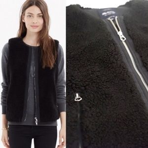 Madewell Black Vest Size Small